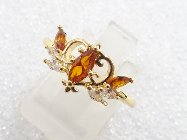 COLORED STONE FASHION RING / JP SIZE 13